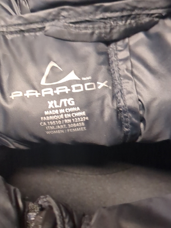 Paradox Quilted Hooded Puffer Jacket - Gray - Picture 2 of 6